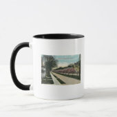 Mug Oxford Street Magnolias en fleurs (Gauche)