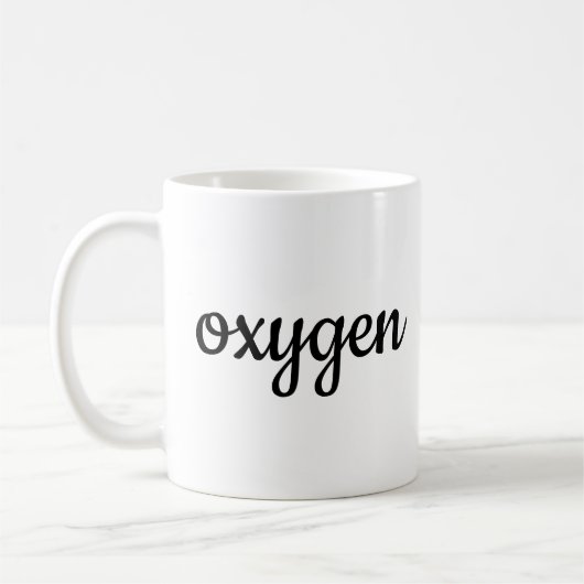 Mug oxygène (Gauche)