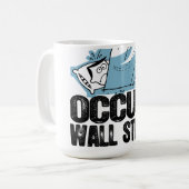 Mug Oxygentees occupent Wall Street (Devant gauche)