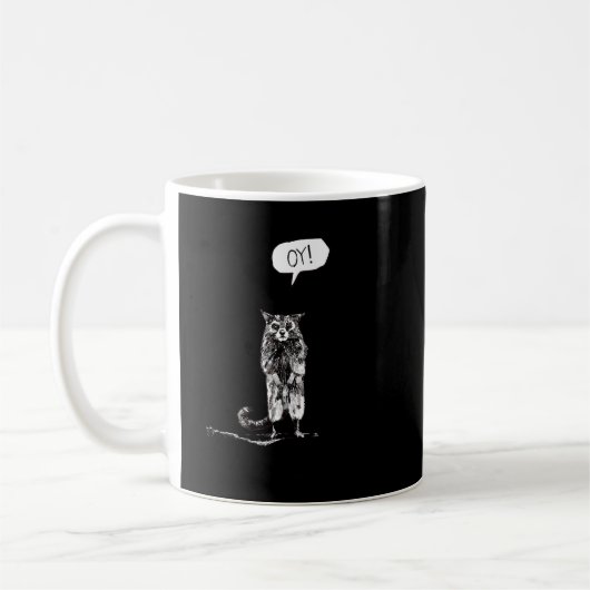 Mug Oy de la tour sombre classique (Gauche)