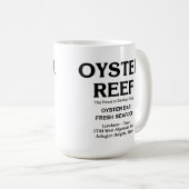 Mug Oyster Reef, Repas de fruits de mer, Arlington Hei (Devant droit)
