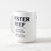 Mug Oyster Reef, Repas de fruits de mer, Arlington Hei (Devant gauche)