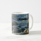 Mug Oystercatcher noir (Devant droit)