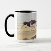 Mug Oystercatcher Oiseaux de mer Faune Anniversaire Co (Gauche)