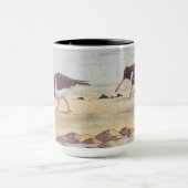 Mug Oystercatcher Oiseaux de mer Faune Anniversaire Co (Centre)