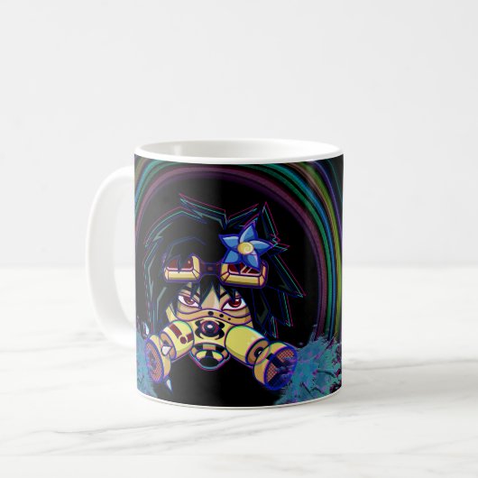 Mug Ozone noire (Devant gauche)