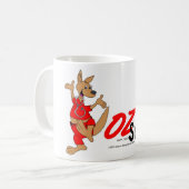Mug Ozscrubs - uniformes médicaux faits australiens (Devant gauche)