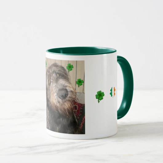 Mug P3030030, irlandais, irish trèfle, irlandais, i... (Devant droit)