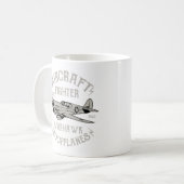 Mug P40 Aéronefs (Devant gauche)