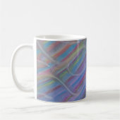 Mug P40M Couleur Unique Abstrait Art (Gauche)