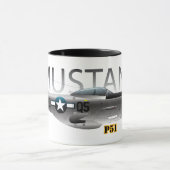 Mug P51 Mustang (Centre)