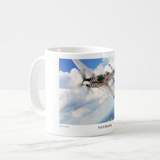 Mug P51D Mustang (Devant gauche)