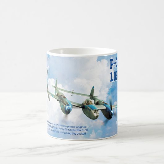 Mug P-38 Lightning (Centre)