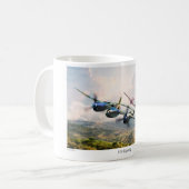Mug P-38 Lightning (Devant gauche)