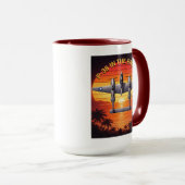 Mug P-38 Lightning dans le théâtre du Pacifique (Devant droit)