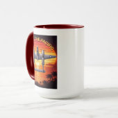 Mug P-38 Lightning dans le théâtre du Pacifique (Devant gauche)