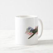 Mug P-39 Avion 2ÈME GUERRE MONDIALE (Devant droit)
