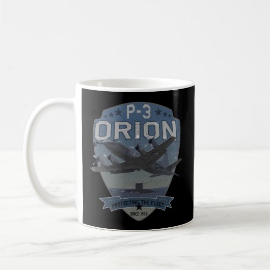 Mug P-3 Orion Sous-Chasseur Avion de chasse (Gauche)