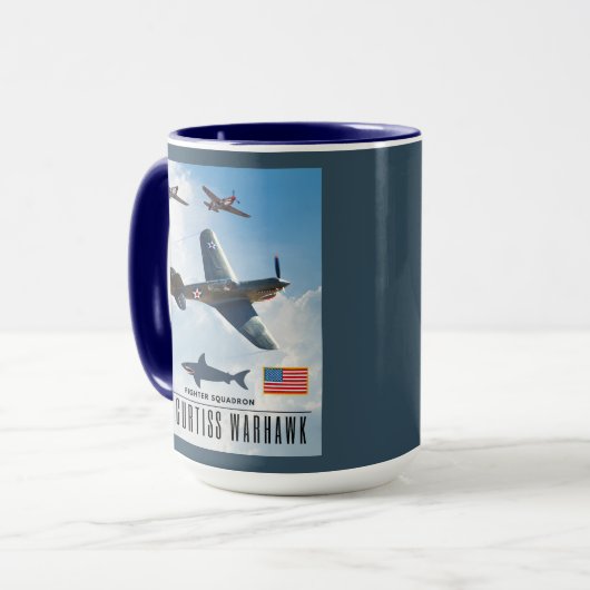 MUG P-40 CURTISS WARHAWK SQUADRON (Devant gauche)