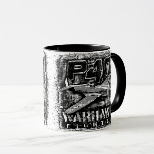 Mug P-40 Warhawk (Devant droit)