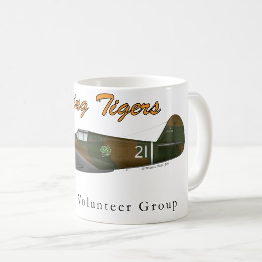 Mug P-40B Flying Tigers (Devant droit)