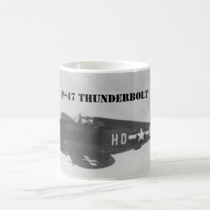 Mug P-47 "coup de foudre" 1944
