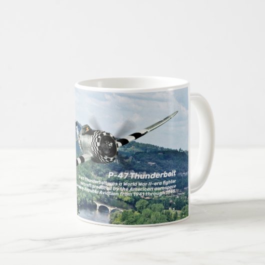 Mug P-47 Thunderbolt (Devant droit)