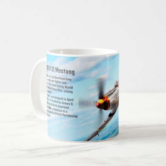 Mug P-51 Mustang (Devant gauche)
