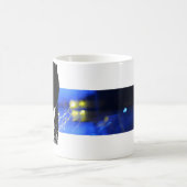 Mug P Cool de monogramme typographique (Centre)