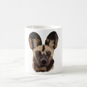 Mug P est pour chien peint (Centre)