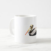 Mug P est pour le Pélican péruvien (Devant gauche)