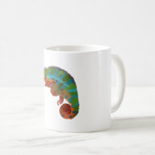 Mug P est pour Panther Chameleon (Devant droit)