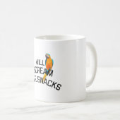 Mug P est pour Parrot (Devant droit)