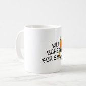 Mug P est pour Parrot (Devant gauche)