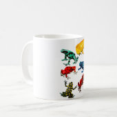 Mug P est pour Poison Dart Frog (Devant gauche)