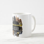 Mug P est pour Primate (Devant droit)