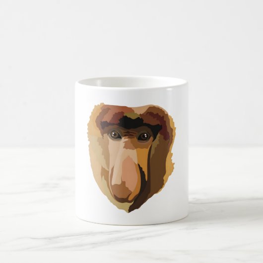 Mug P est pour Proboscis Monkey (Centre)