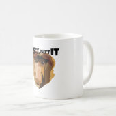 Mug P est pour Proboscis Monkey (Devant droit)