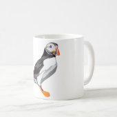 Mug P est pour Puffin (Devant droit)