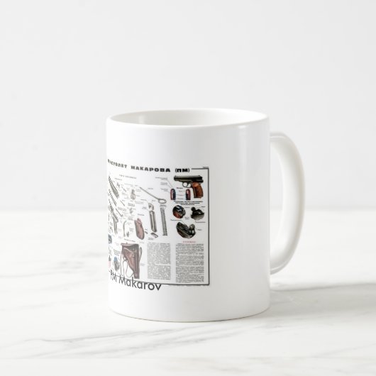 Mug P.M. Makarov (Devant droit)