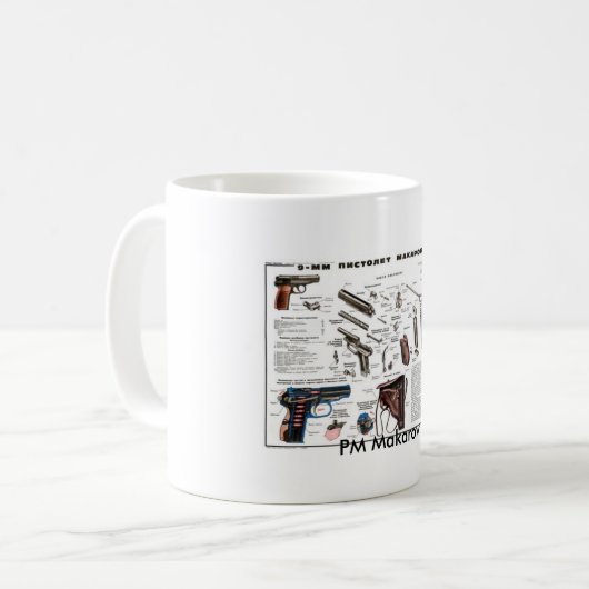 Mug P.M. Makarov (Devant gauche)