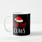 Mug P P Claus Shirt Funny Christmas Pajamas Pjs Grandp (Gauche)