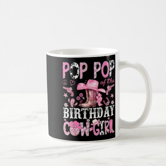 Mug P P de la vachère d'anniversaire Nk Disco Rodeo P  (Droite)