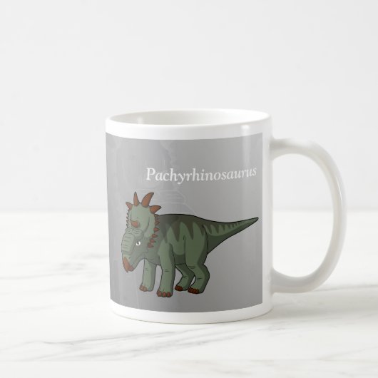 Mug Pachyrhinosaurus dinosaure (Droite)