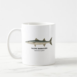Mug Pacific Barracuda - Animaux marins de Californie