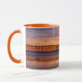Mug Pacific Beach Pier Californie Sunset San Diego (Gauche)