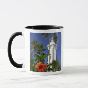 Mug Pacifique Sud, Polynésie française, Tahiti.Hibiscu