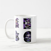 Mug Pack d'autocollants de sorcière - Autocollant de p (Gauche)