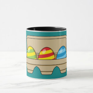 Mug Pack de caricatures colorées OEufs de Pâques