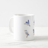 Mug pack de héron bleu (Devant gauche)